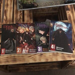 The Dark Hunters Manga Books by Sherrilyn Kenyon  #1,2,3 and 4